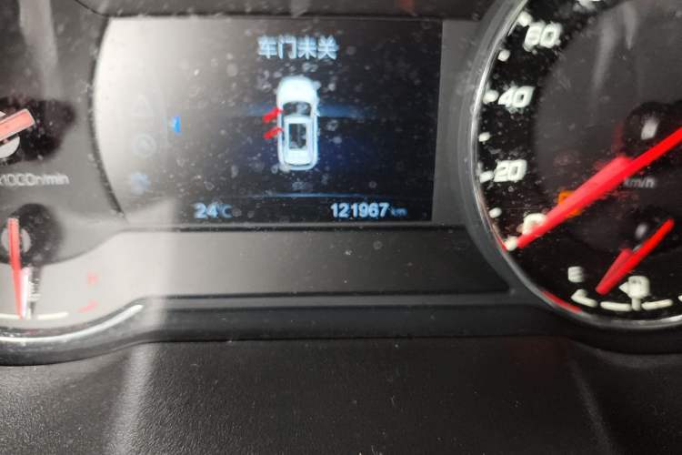 Used CHANGAN CS35PLUS 2019 1.6L Manual Chuanlian Edition Odometer Close Up