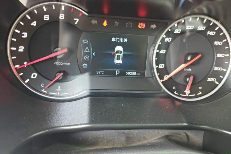 Used CHANGAN CS35PLUS 2019 1.4T DCT CoolLink Blue Whale Edition Odometer Close Up