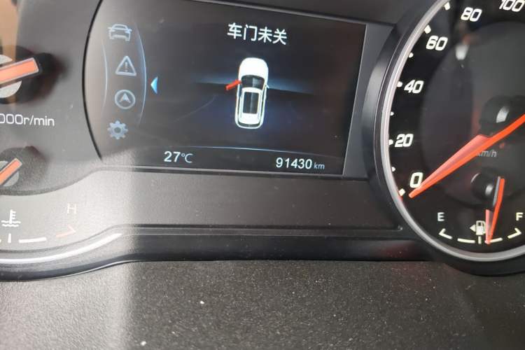 Used CHANGAN CS35PLUS 2019 1.6L Manual Chuanlian Edition Odometer Close Up
