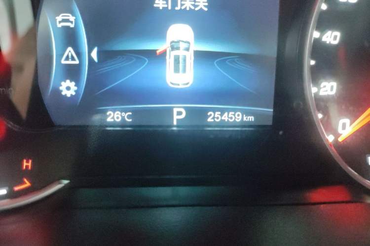 Used CHANGAN CS35PLUS 2019 1.6L Automatic Yue Lian Upgrade Edition Odometer Close Up