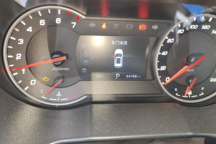 Used CHANGAN CS35PLUS 2019 1.6L Automatic Changlian Edition Odometer Close Up