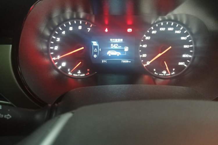 Used CHANGAN CS35PLUS 2019 1.6L Manual E-Link Upgrade Edition Odometer Close Up