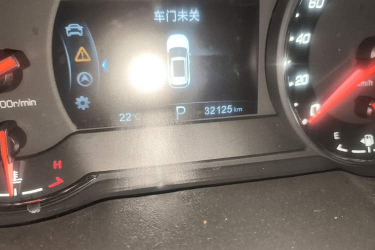 Used CHANGAN CS35PLUS 2019 1.4T DCT CoolLink Blue Whale Edition Odometer Close Up