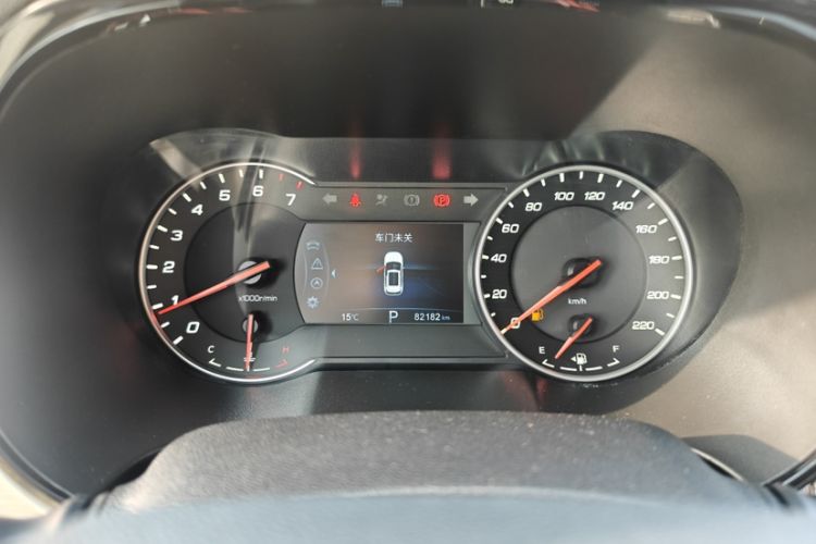Used CHANGAN CS35PLUS 2019 1.6L Automatic Changlian Edition Odometer Close Up