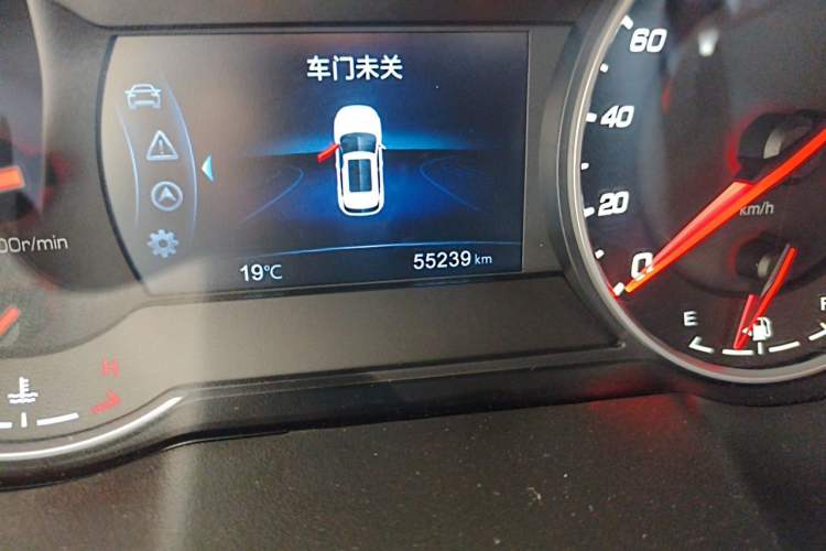 Used CHANGAN CS35PLUS 2019 1.6L Manual Chuanlian Edition Odometer Close Up