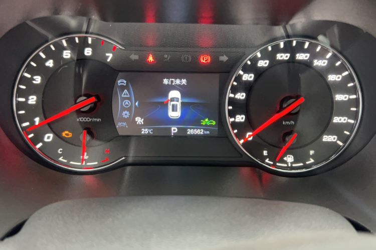 Used CHANGAN CS35PLUS 2019 1.6L Automatic CoolLink Edition Odometer Close Up