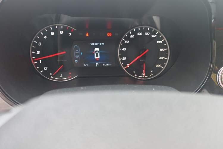 Used CHANGAN CS35PLUS 2019 1.4T DCT CoolLink Blue Whale Edition Odometer Close Up