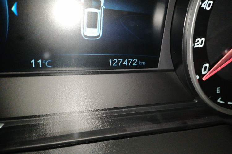Used CHANGAN CS35PLUS 2019 1.6L Manual E-Link Upgrade Edition Odometer Close Up