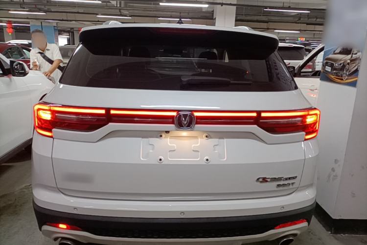 Used CHANGAN CS35PLUS 2019 1.4T DCT Chuanlian Blue Whale Edition Rear