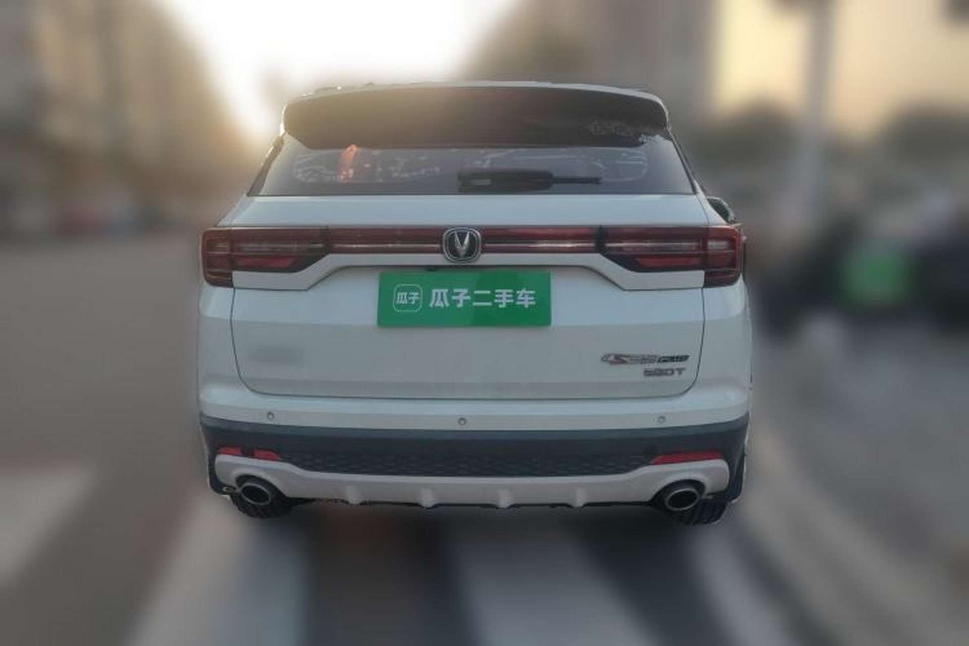 Used CHANGAN CS35PLUS 2019 1.4T DCT CoolLink Blue Whale Edition Rear