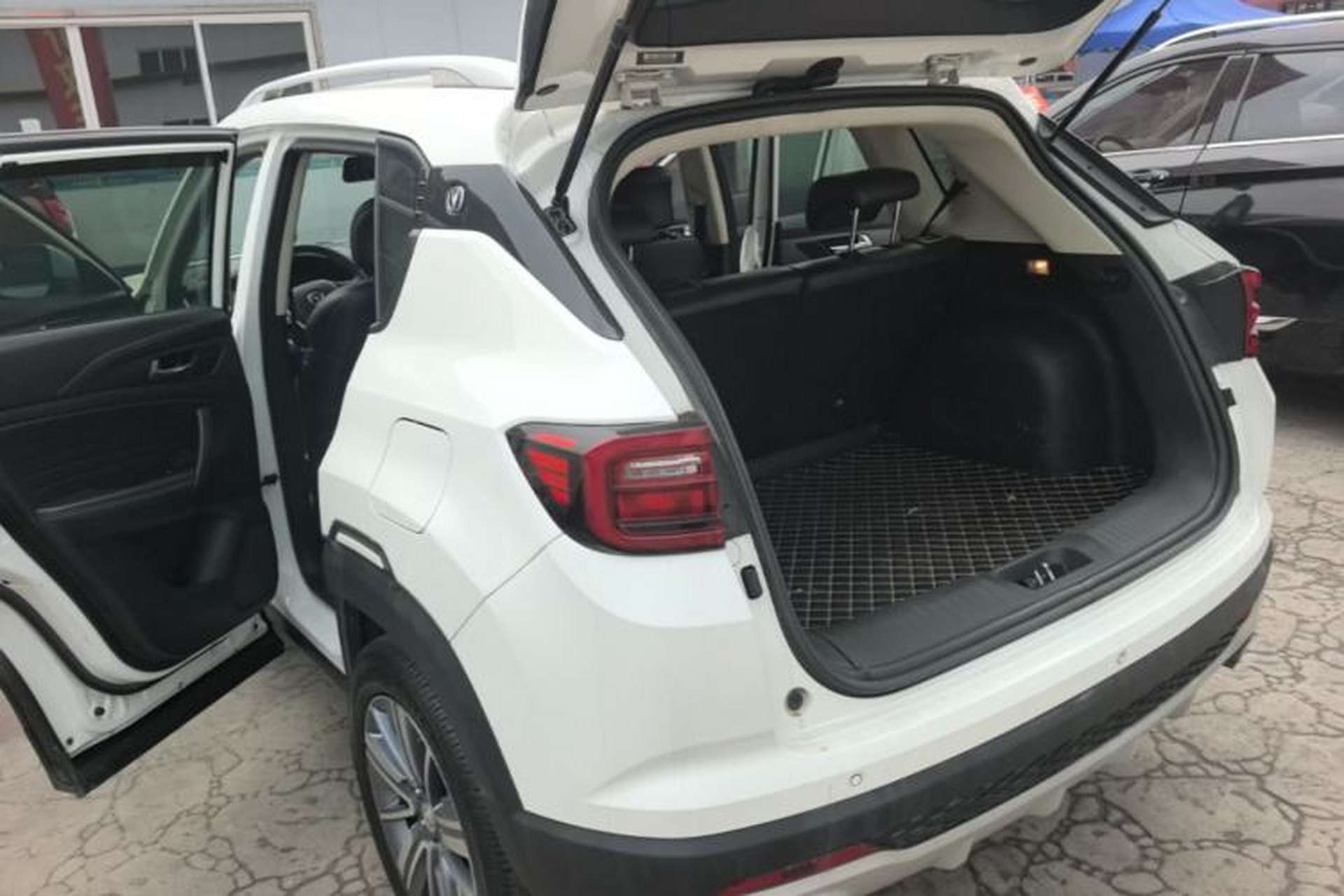 Used CHANGAN CS35PLUS 2019 1.4T DCT Chuanlian Blue Whale Edition Rear Left 45 Deg