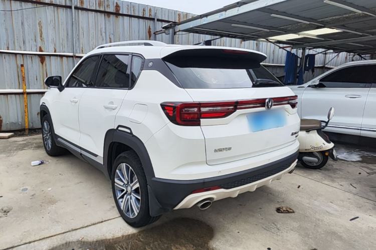 Used CHANGAN CS35PLUS 2019 1.4T DCT Chuanlian Blue Whale Edition Rear Left 45 Deg