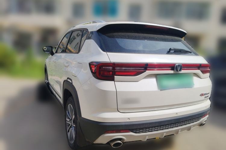 Used CHANGAN CS35PLUS 2019 1.4T DCT Chuanlian Blue Whale Edition Rear Left 45 Deg