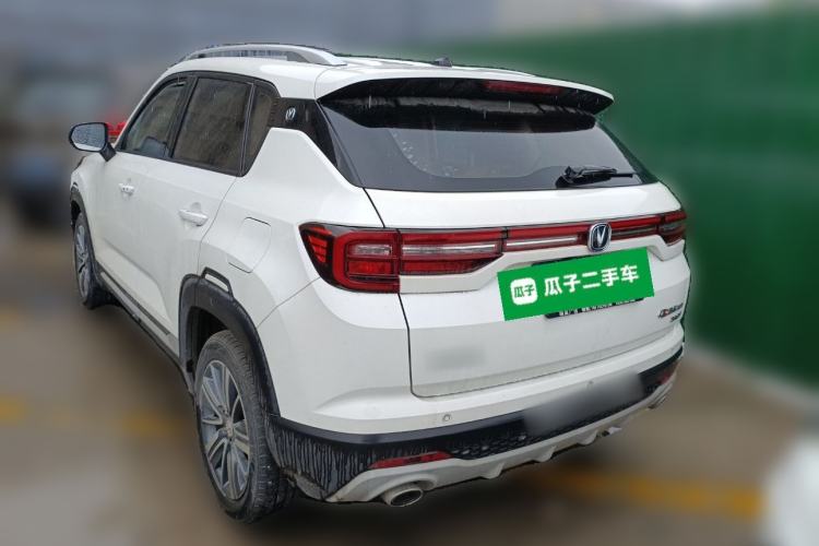 Used CHANGAN CS35PLUS 2019 1.4T DCT Chuanlian Blue Whale Edition Rear Left 45 Deg