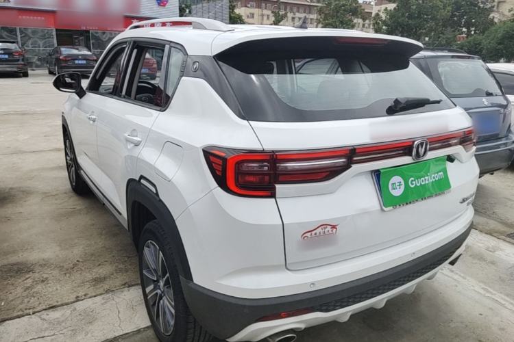 Used CHANGAN CS35PLUS 2019 1.4T DCT Chuanlian Blue Whale Edition Rear Left 45 Deg