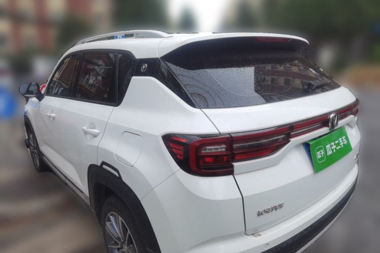 Used CHANGAN CS35PLUS 2019 1.4T DCT Chuanlian Blue Whale Edition Rear Left 45 Deg
