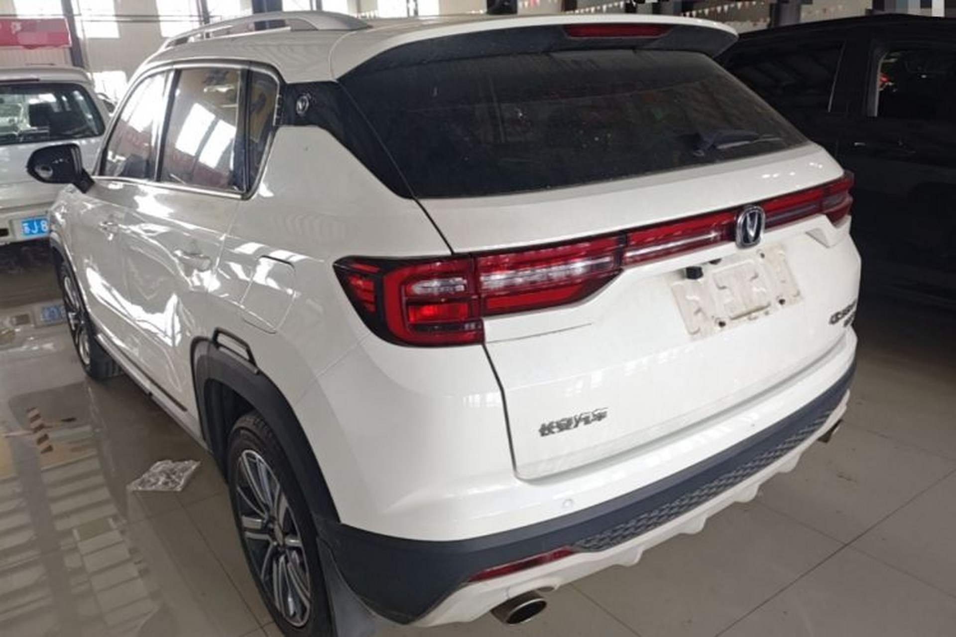 Used CHANGAN CS35PLUS 2019 1.4T DCT Chuanlian Blue Whale Edition Rear Left 45 Deg