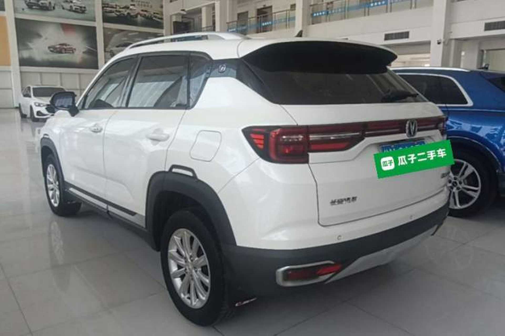 Used CHANGAN CS35PLUS 2019 1.6L Automatic Yue Lian Upgrade Edition Rear Left 45 Deg