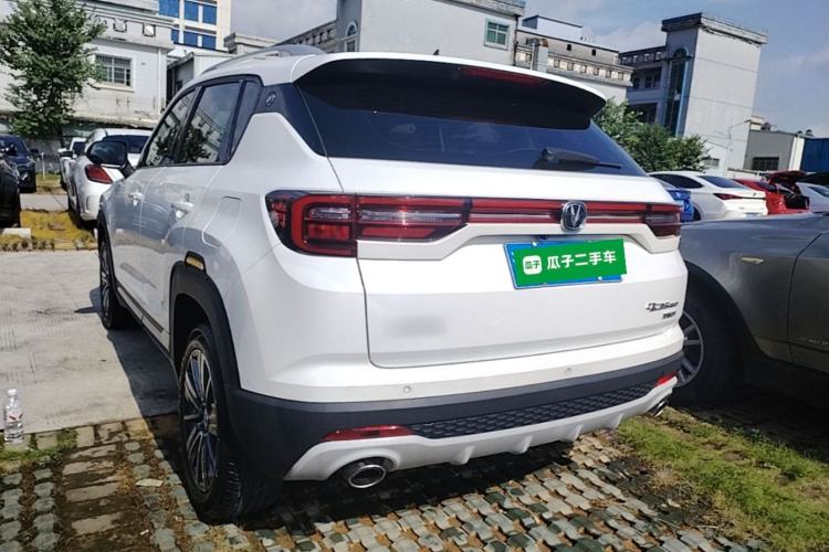 Used CHANGAN CS35PLUS 2019 1.4T DCT Chuanlian Blue Whale Edition Rear Left 45 Deg