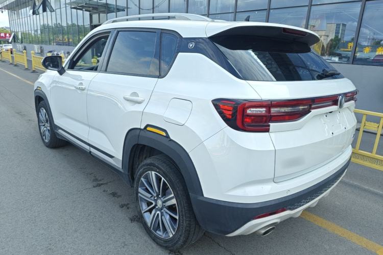 Used CHANGAN CS35PLUS 2019 1.4T DCT Chuanlian Blue Whale Edition Rear Left 45 Deg