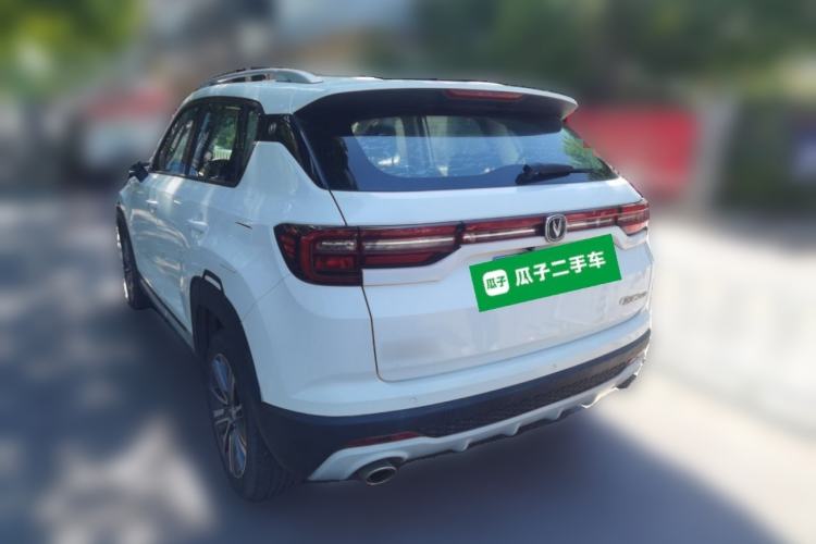 Used CHANGAN CS35PLUS 2019 1.4T DCT Chuanlian Blue Whale Edition Rear Left 45 Deg