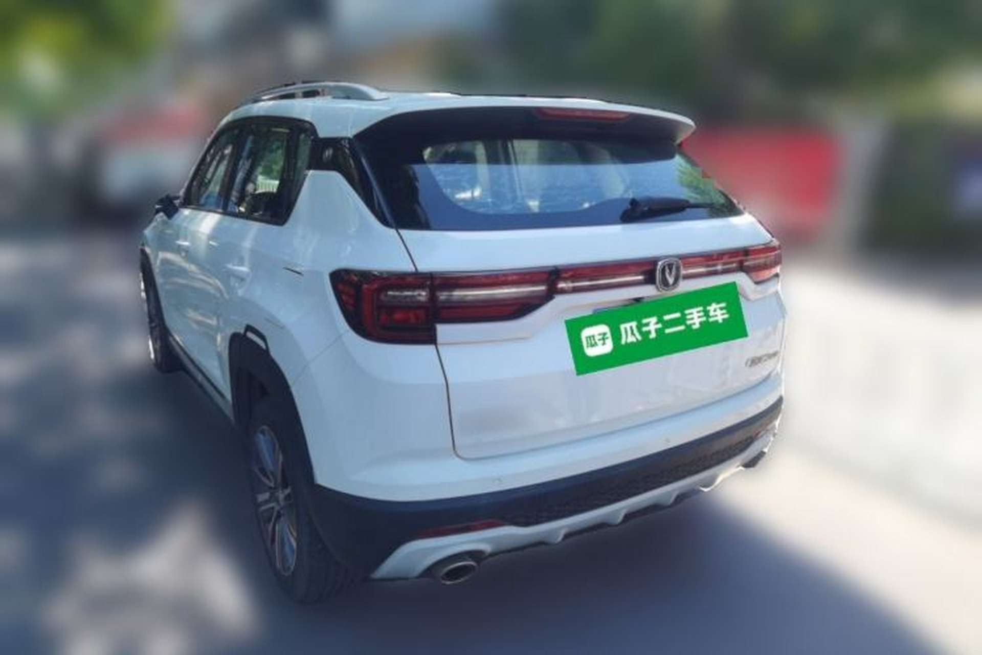 Used CHANGAN CS35PLUS 2019 1.4T DCT Chuanlian Blue Whale Edition Rear Left 45 Deg