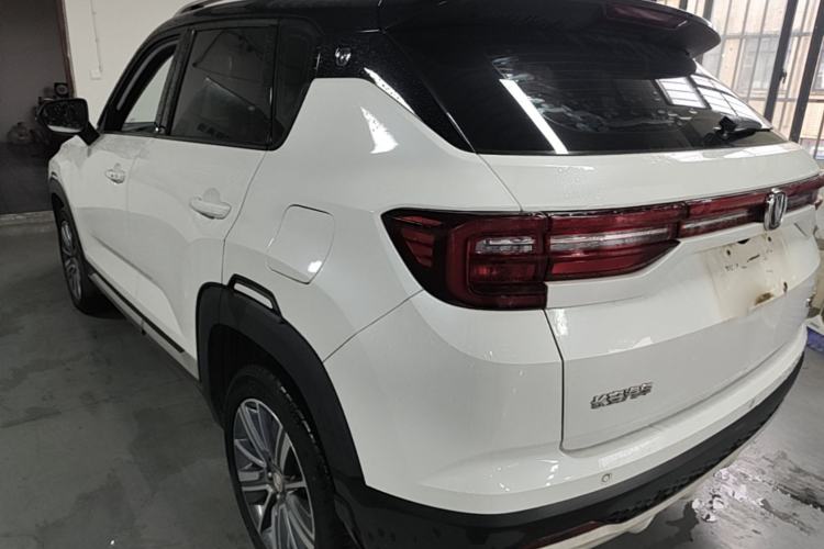 Used CHANGAN CS35PLUS 2019 1.4T DCT Chuanlian Blue Whale Edition Rear Left 45 Deg