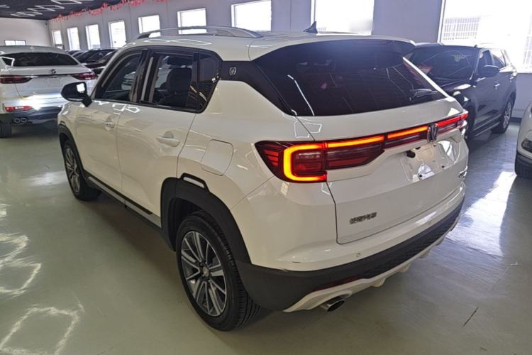 Used CHANGAN CS35PLUS 2019 1.4T DCT Chuanlian Blue Whale Edition Rear Left 45 Deg