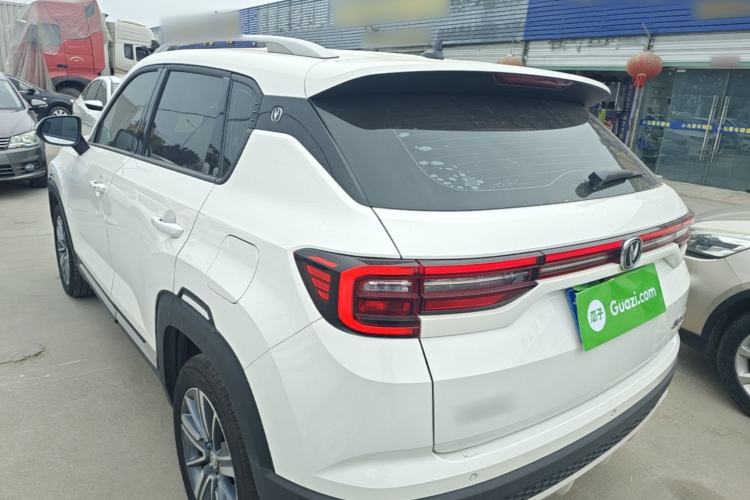 Used CHANGAN CS35PLUS 2019 1.4T DCT Chuanlian Blue Whale Edition Rear Left 45 Deg
