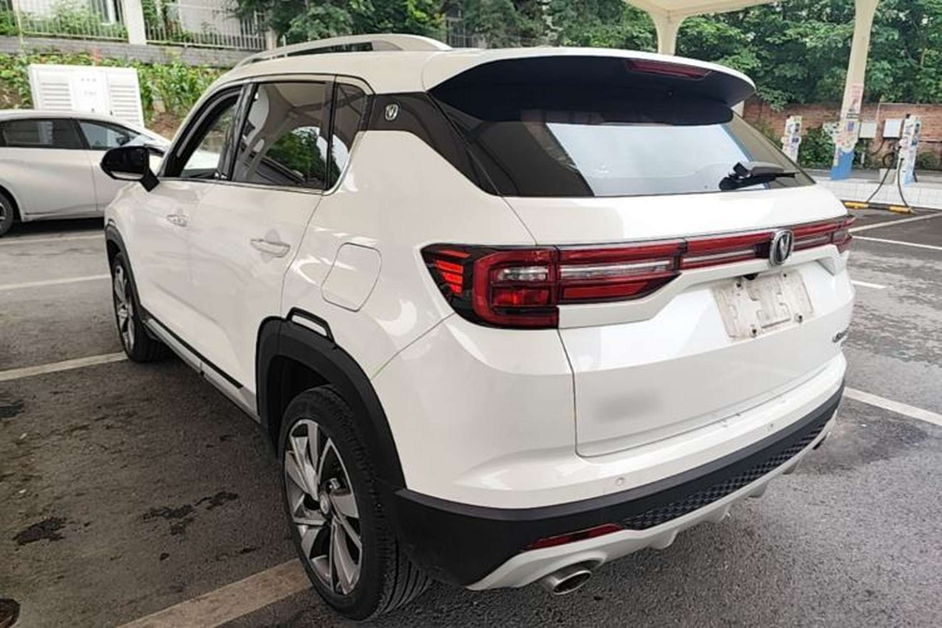 Used CHANGAN CS35PLUS 2019 1.4T DCT Smart Connect Blue Whale Edition Rear Left 45 Deg
