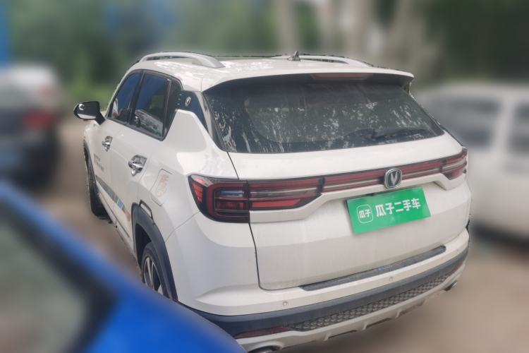 Used CHANGAN CS35PLUS 2019 1.4T DCT CoolLink Blue Whale Edition Rear Left 45 Deg
