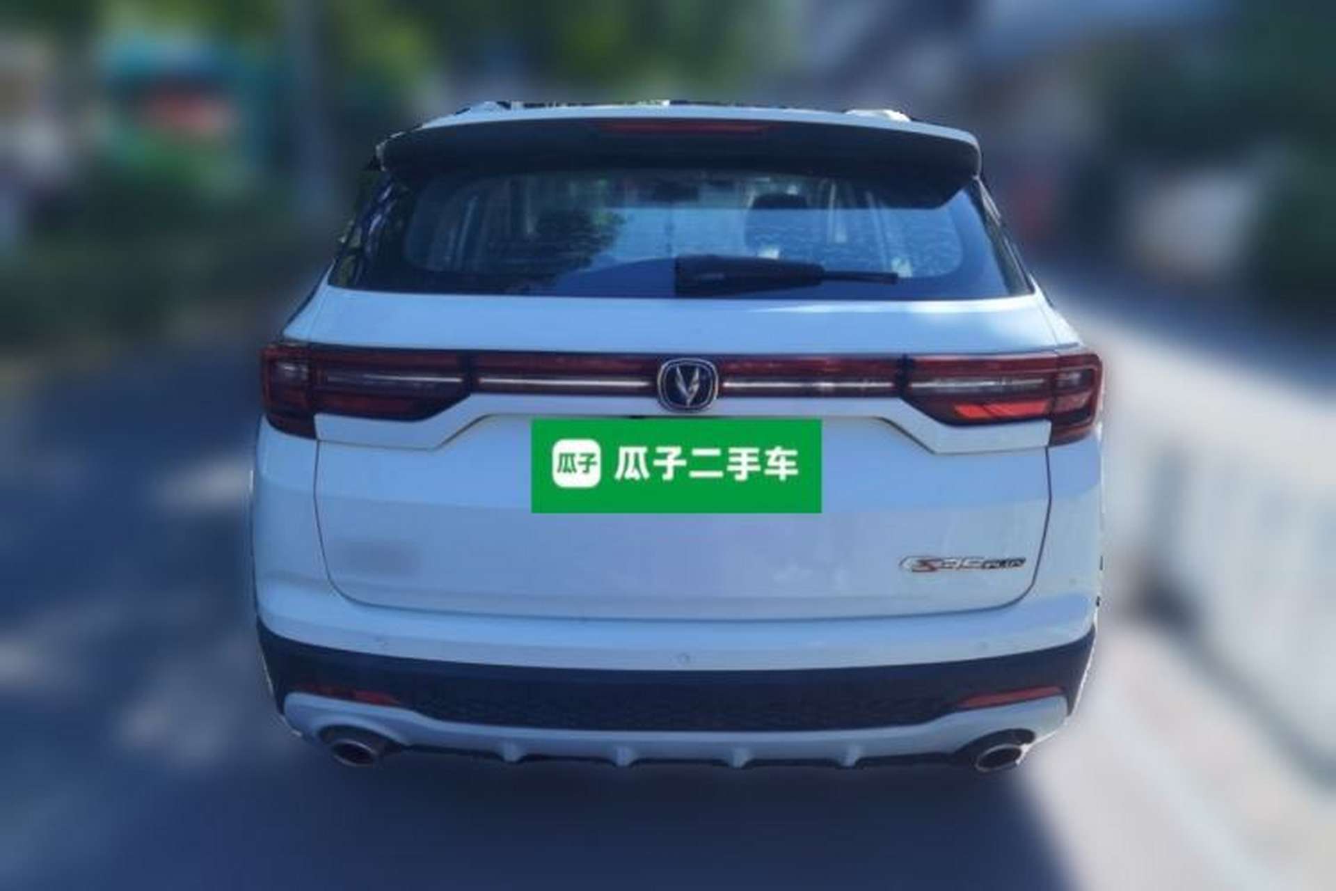 Used CHANGAN CS35PLUS 2019 1.4T DCT Chuanlian Blue Whale Edition Rear
