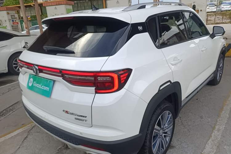 Used CHANGAN CS35PLUS 2019 1.4T DCT Chuanlian Blue Whale Edition Rear Right 45 Deg