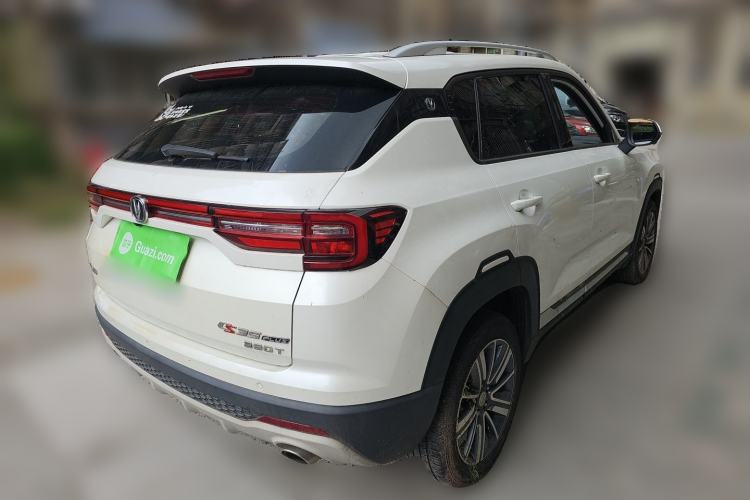 Used CHANGAN CS35PLUS 2019 1.4T DCT Chuanlian Blue Whale Edition Rear Right 45 Deg
