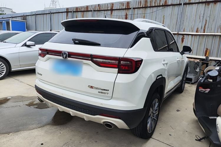 Used CHANGAN CS35PLUS 2019 1.4T DCT Chuanlian Blue Whale Edition Rear Right 45 Deg