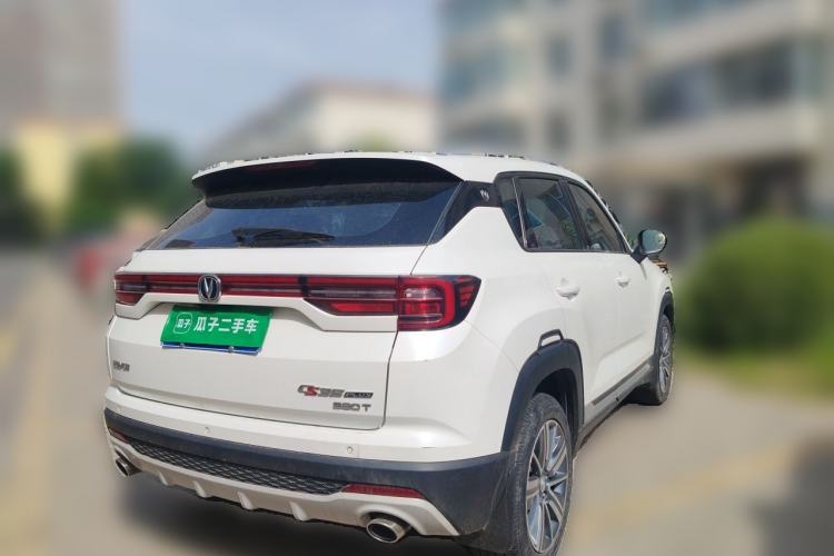Used CHANGAN CS35PLUS 2019 1.4T DCT Chuanlian Blue Whale Edition Rear Right 45 Deg