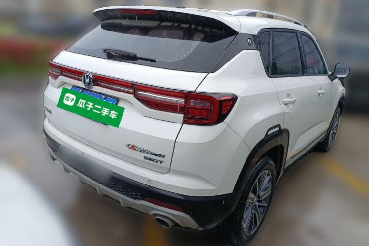 Used CHANGAN CS35PLUS 2019 1.4T DCT Chuanlian Blue Whale Edition Rear Right 45 Deg