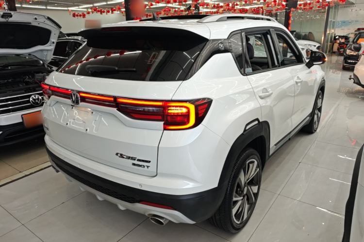 Used CHANGAN CS35PLUS 2019 1.4T DCT CoolLink Blue Whale Edition Rear Right 45 Deg