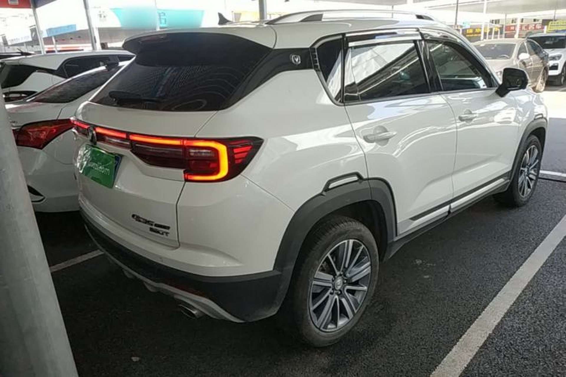 Used CHANGAN CS35PLUS 2019 1.4T DCT Chuanlian Blue Whale Edition Rear Right 45 Deg