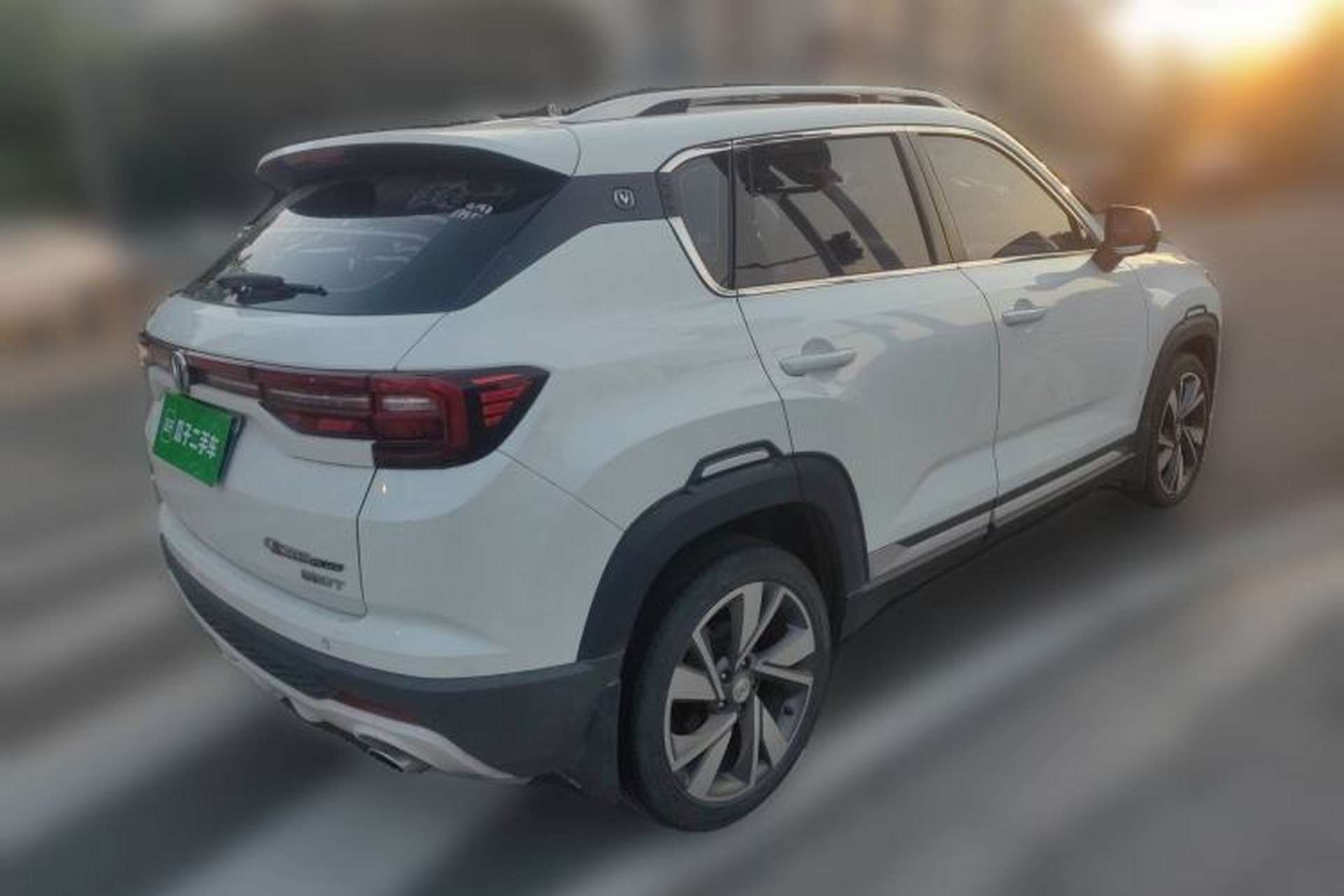 Used CHANGAN CS35PLUS 2019 1.4T DCT CoolLink Blue Whale Edition Rear Right 45 Deg