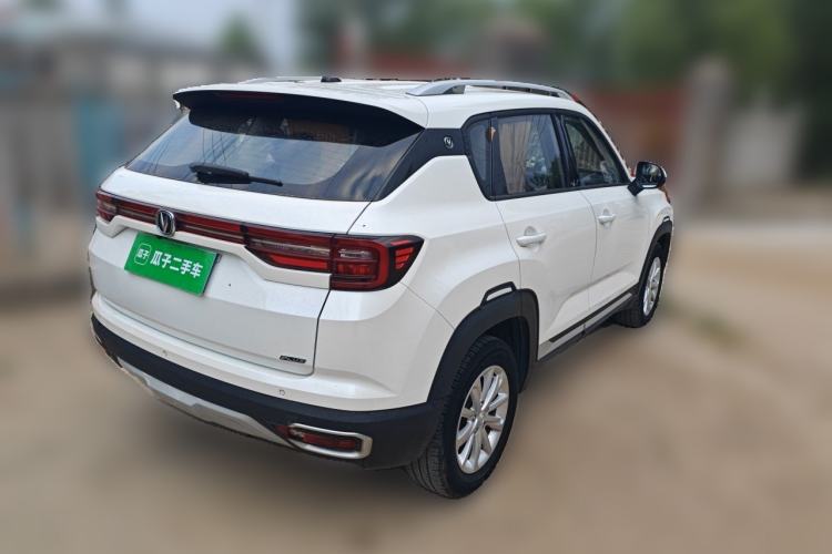 Used CHANGAN CS35PLUS 2019 1.6L Automatic Yue Lian Upgrade Edition Rear Right 45 Deg