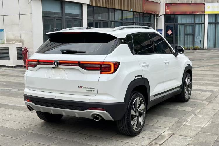 Used CHANGAN CS35PLUS 2019 1.4T DCT CoolLink Blue Whale Edition Rear Right 45 Deg