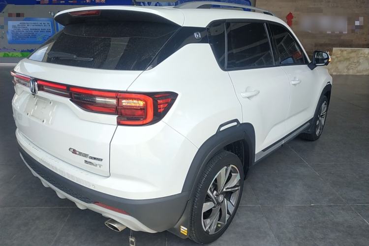 Used CHANGAN CS35PLUS 2019 1.4T DCT CoolLink Blue Whale Edition Rear Right 45 Deg