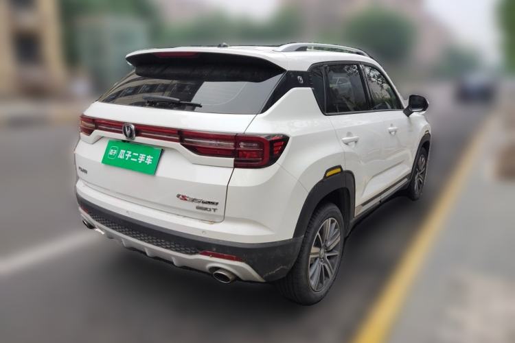 Used CHANGAN CS35PLUS 2019 1.4T DCT Chuanlian Blue Whale Edition Rear Right 45 Deg