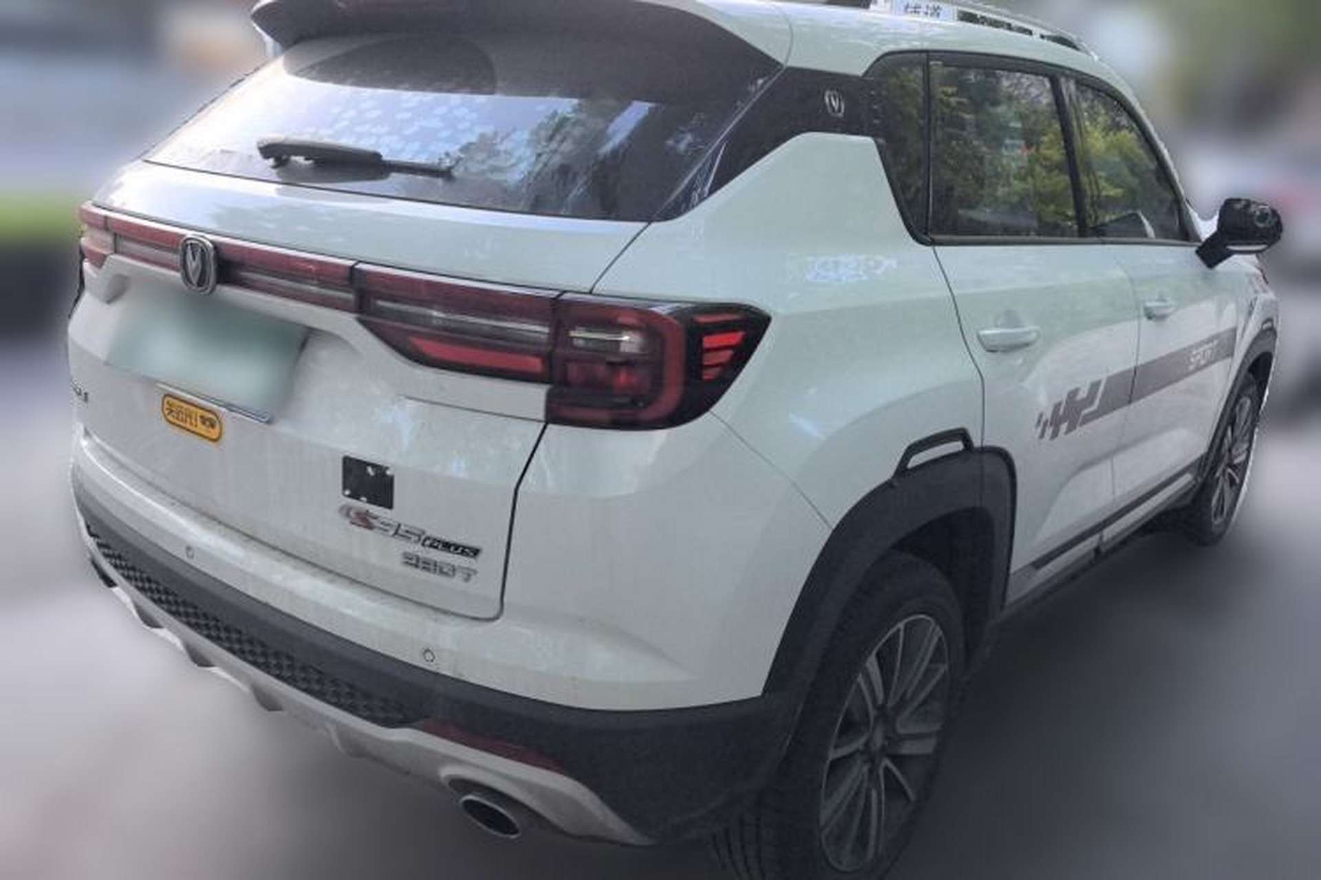 Used CHANGAN CS35PLUS 2019 1.4T DCT Chuanlian Blue Whale Edition Rear Right 45 Deg
