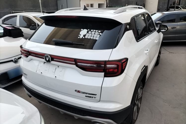 Used CHANGAN CS35PLUS 2019 1.4T DCT CoolLink Blue Whale Edition Rear Right 45 Deg