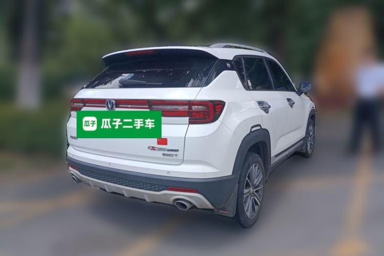 Used CHANGAN CS35PLUS 2019 1.4T DCT Chuanlian Blue Whale Edition Rear Right 45 Deg