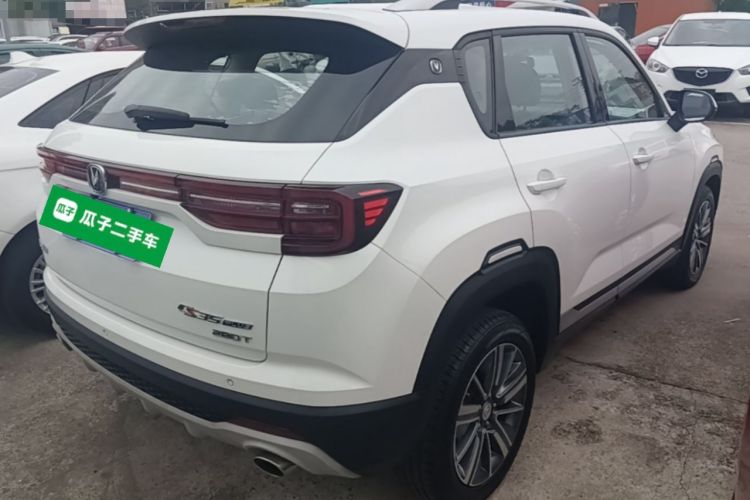 Used CHANGAN CS35PLUS 2019 1.4T DCT Chuanlian Blue Whale Edition Rear Right 45 Deg