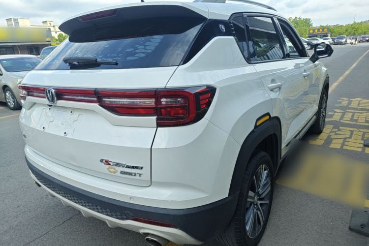 Used CHANGAN CS35PLUS 2019 1.4T DCT Chuanlian Blue Whale Edition Rear Right 45 Deg