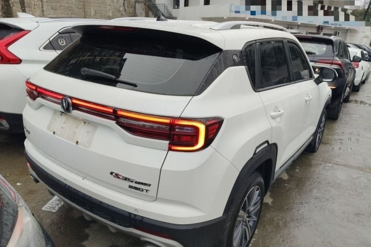 Used CHANGAN CS35PLUS 2019 1.4T DCT Chuanlian Blue Whale Edition Rear Right 45 Deg